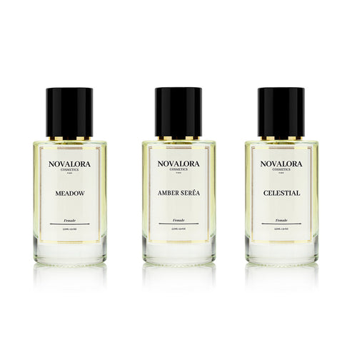 3x 60ml Parfum Set (2+1 Gratis)